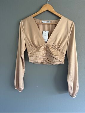 Sophie Rue Champagne Crop Top